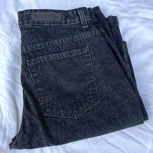 Lee Riveted women's 5-pocket black denim jeans Size 10M